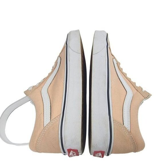 Vans Old Skool Shoe Sneakers Youth Girls Size 4.5 Honey Peach - Picture 7 of 10